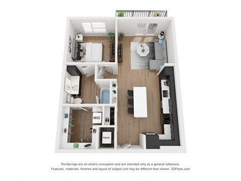 A2 Floor Plan